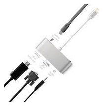 Cáp lightning to HDMI/ VGA/ AV có ngõ âm thanh riêng cho loa - FullHD 1080P - X6L-2