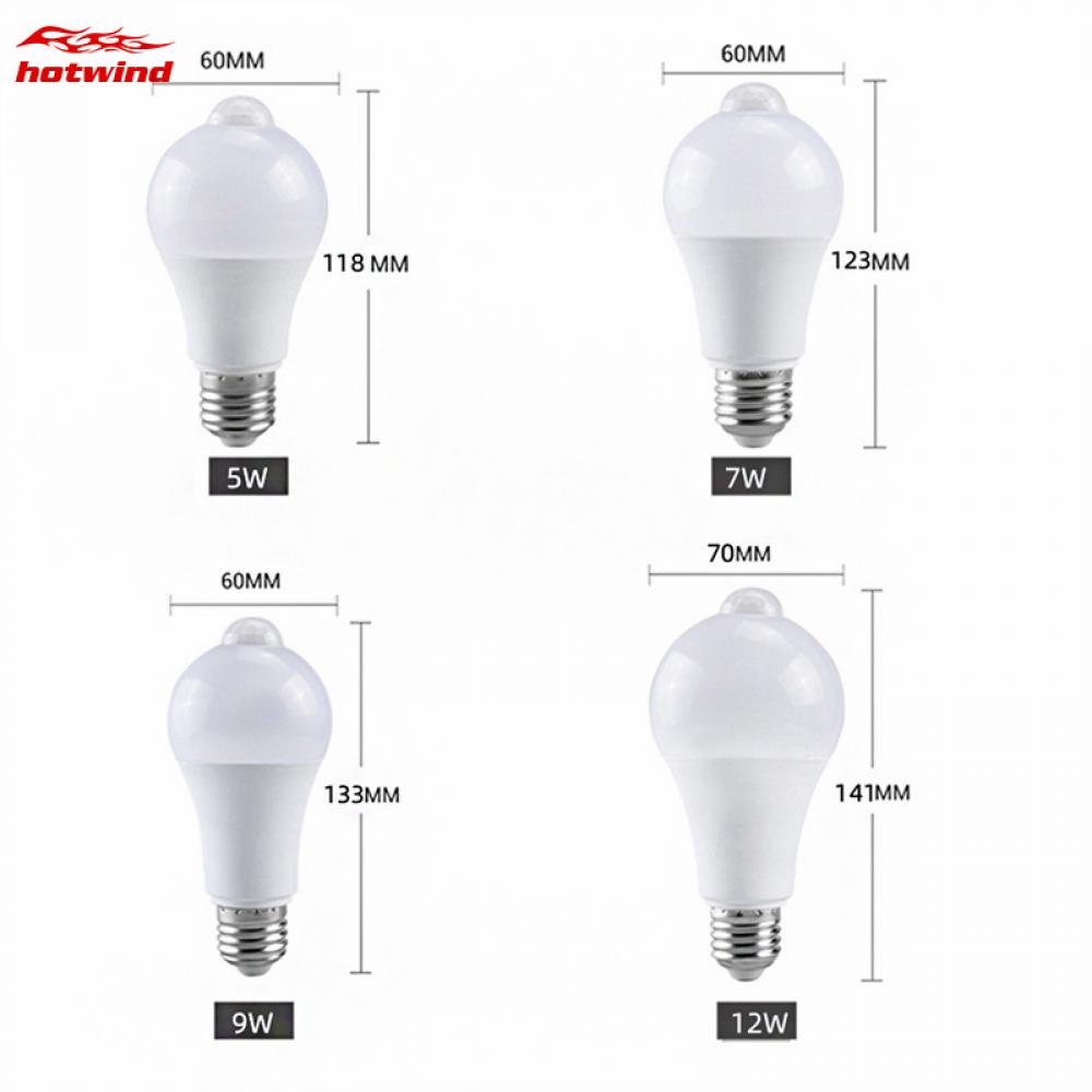 Bóng Đèn LED Cảm Biến Chuyển Động Thông Minh HW 5W 7W 9W 12W E27 AC 110V 220V