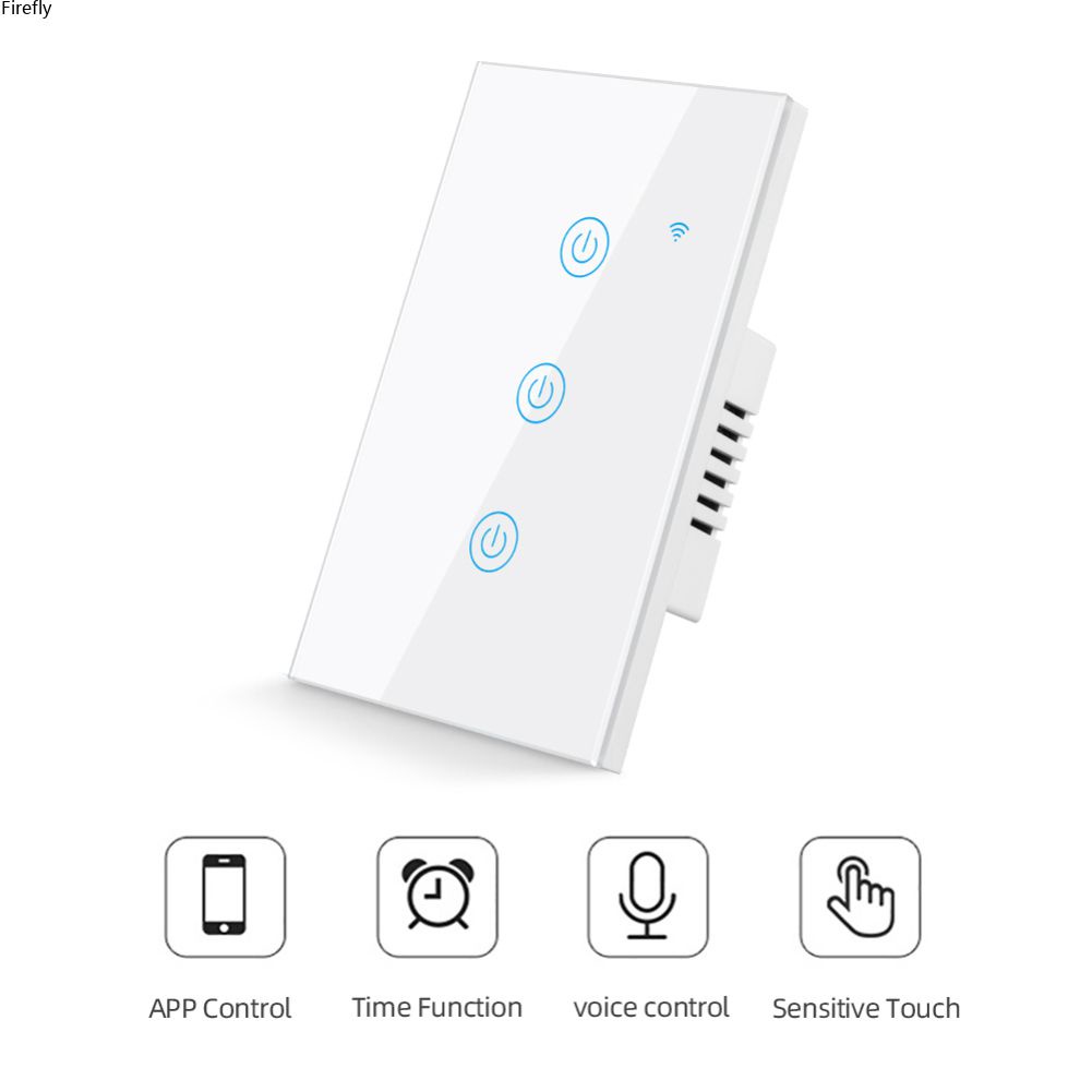 Công Tắc Đèn Cảm Ứng Thông Minh Zigbee 3.0 Cho Gia Đình Kèm Alexa Google Home Yandex