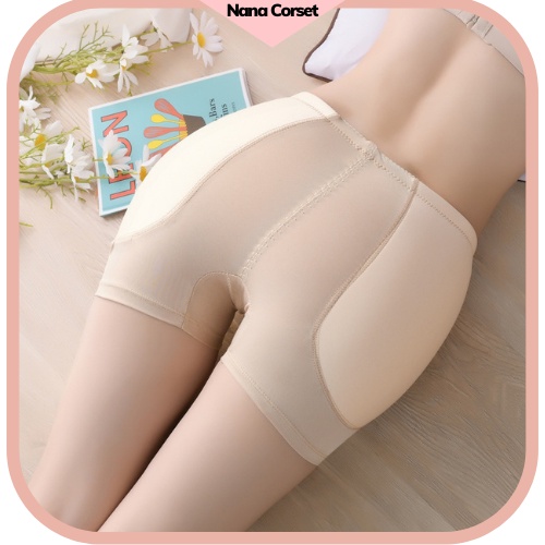 Quần độn hông thun lạnh mỏng tự nhiên cạp cao không lộ H01