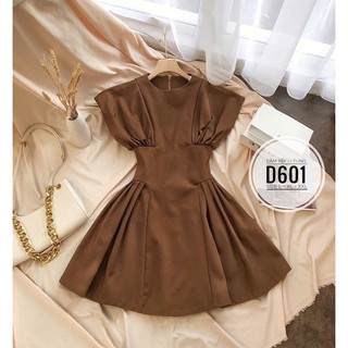 Bigsize Đầm xếp li tùng D601