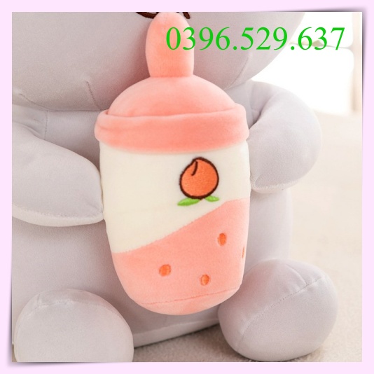 Gấu Bông Chuột Ôm Bình Sữa Koala Đáng Yêu Chất Bông Vải Mềm Mịn Qùa Tặng Sinh Nhật Cho Bé