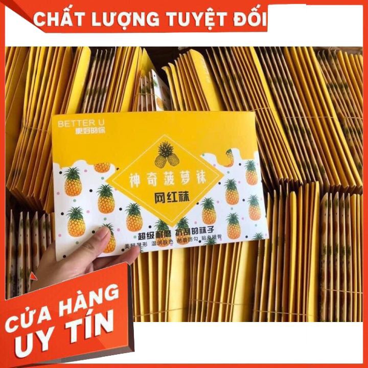 ( siêu bền, chất đẹp) Quần Tất Quả Dứa Siêu Dai Mềm Mịn Mỏng