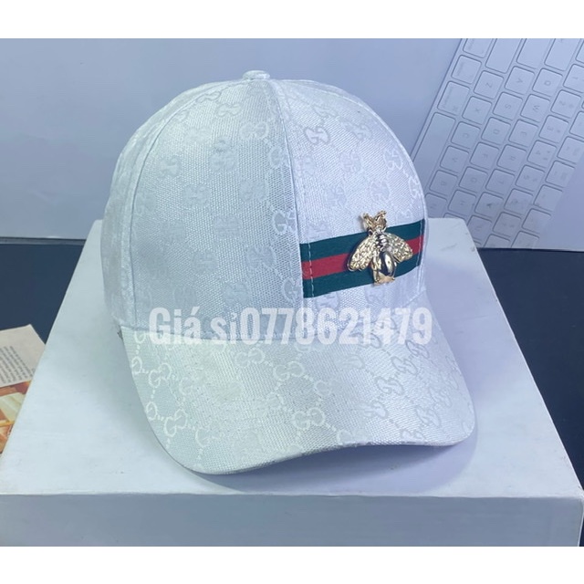 Nón kết Gc vải dệt chữ hàn quốc đính 🐝 bao đẹp - bao chất thời trang trẻ