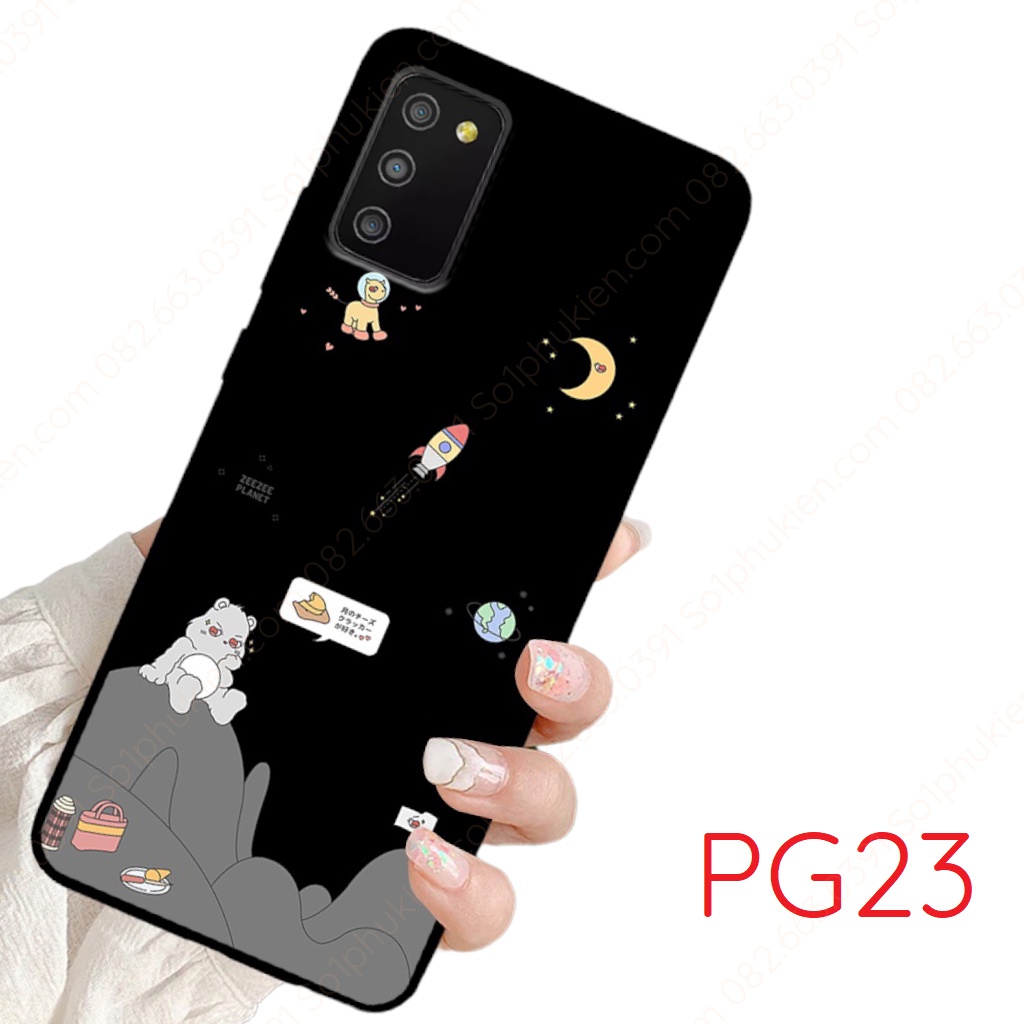 Ốp lưng Samsung A02S  A03S  A21S  A31  M21  M30S  dẻo in hình vũ trụ,ngân hà cực hot