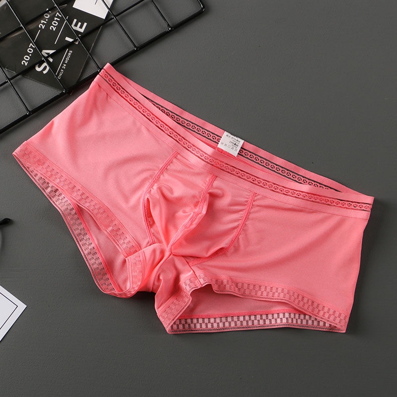 Quần Lót Boxer Dạng Lưới Cho Nam Giới