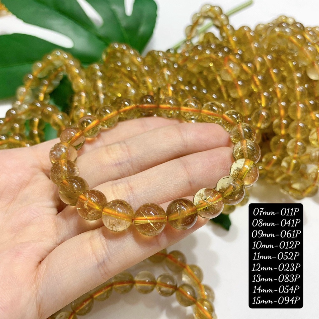 Vòng Tay Tóc Vàng Chuẩn 2A Đủ Size Đẹp Mê Ly