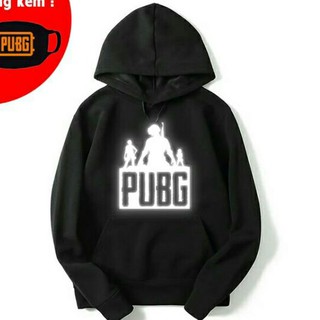 Áo hoodie PUBG phản quang có mũ trùm dáng unisex siêu chất