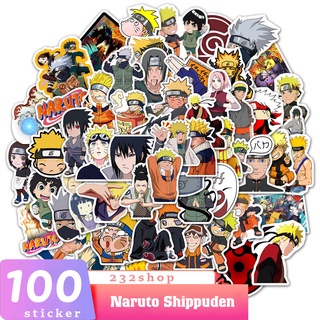 Sticker/hình dán naruto trang trí set 100 hình khác nhau