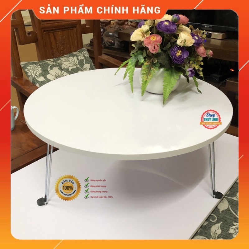 BÀN TRÒN TRẮNG ĐẸP CỠ 60X60CM SIÊU ĐẸP GIÁ SỐC, NHIỀU MÀU SẮC