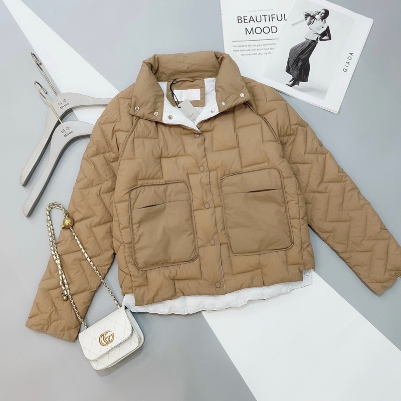 Áo phao cao cấp MIJOO siêu nhẹ siêu ấm