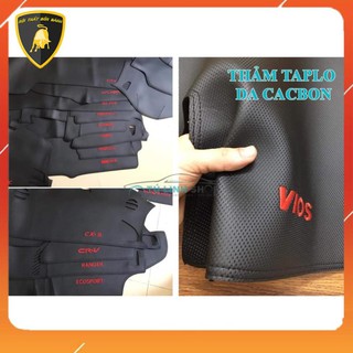 Thảm taplo FORTUNER Da Cacbon