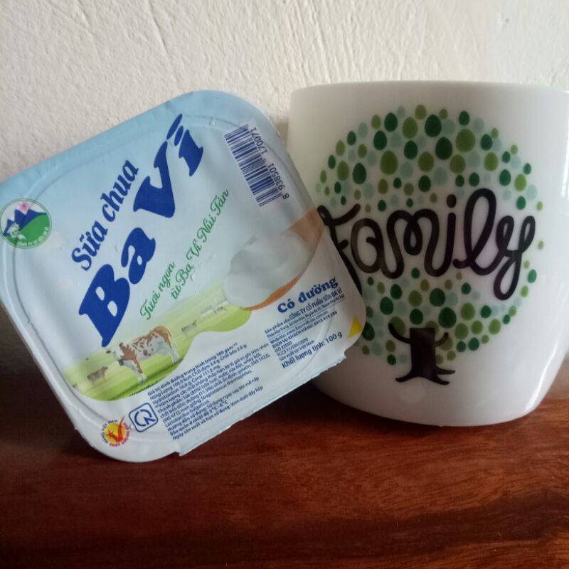 Sữa chua Ba Vì chính hãng thùng 48 hộp