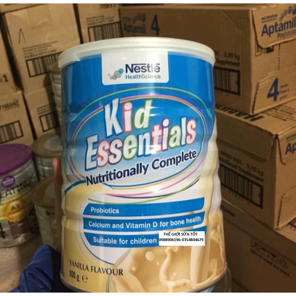 Combo 06 lon sữa KidEssentials úc 800g