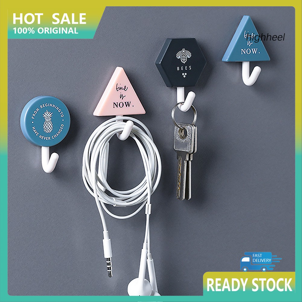 Set 3 Móc Treo Chìa Khóa Gắn Tường Tiện Dụng