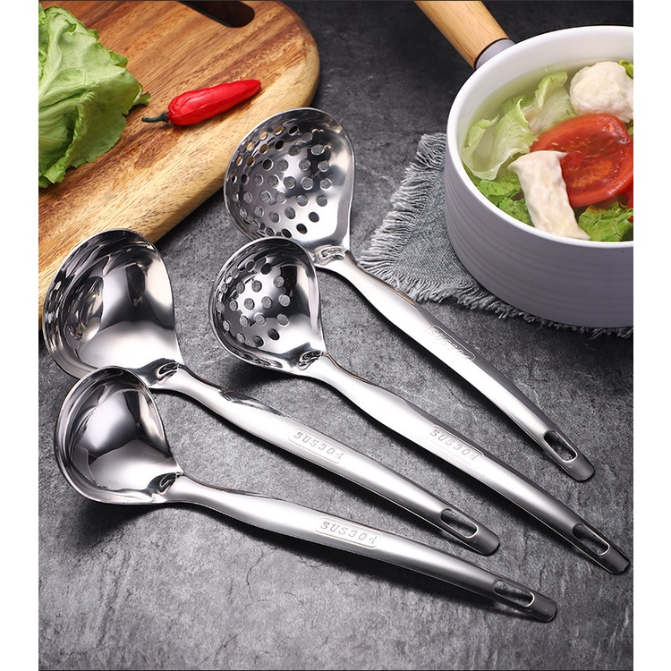 Muỗng Canh Bằng Thép Không Gỉ 304 Tiện Dụng Cho Nhà Bếp