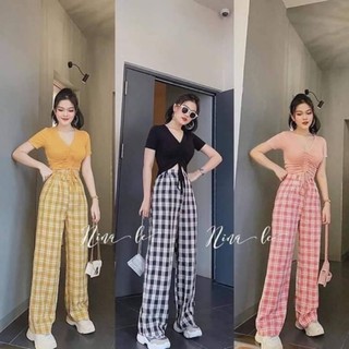 Quần dài ống rộng như hình