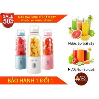 Máy xay sinh tố mini, máy xay sinh tố cầm tay meet juice
