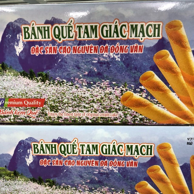 BÁNH QUẾ TAM GIÁC MẠCH HÀ GIANG