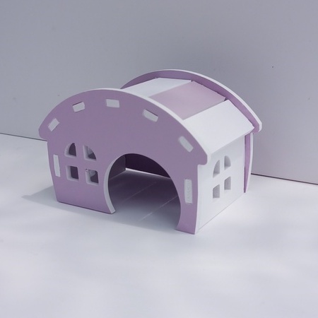 Nhà ngủ nấm xinh dễ thương 2 size cho hamster, bọ ú, nhím - XNTC36