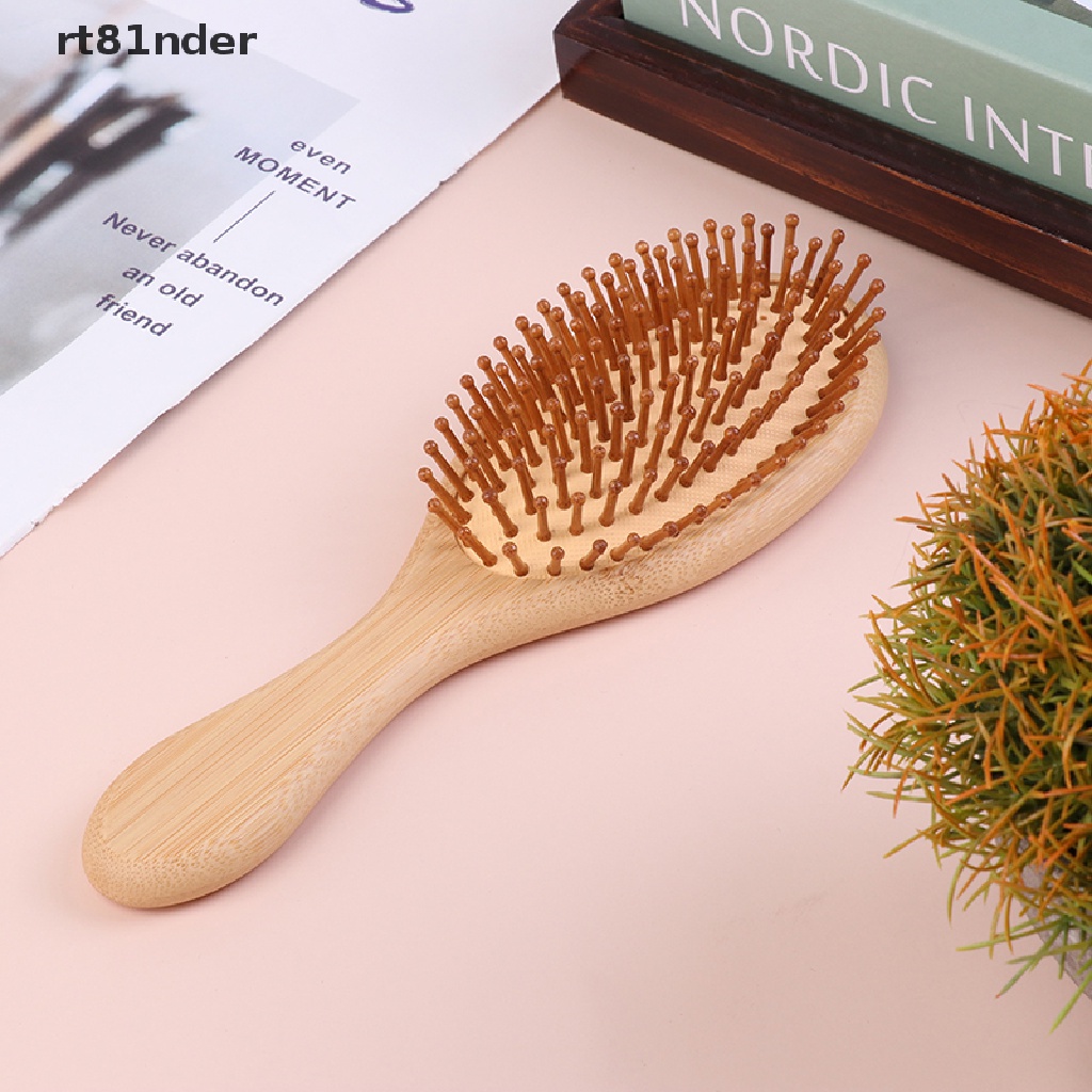 1 Lược Chải Tóc Bằng Tre Chống Tĩnh Điện Mát Xa Da Đầu