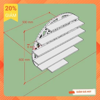 Kệ để Sơn Nail hình tròn (3 Màu)