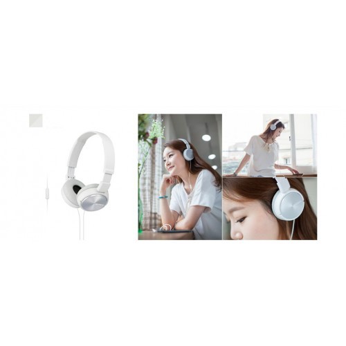 Tai Nghe Sony Cắm Dây MDR-ZX310AP | Thiết kế gập gọn nhẹ, dễ dàng mang theo | Bảo Hành Chính Hãng 12 Tháng Toàn Quốc