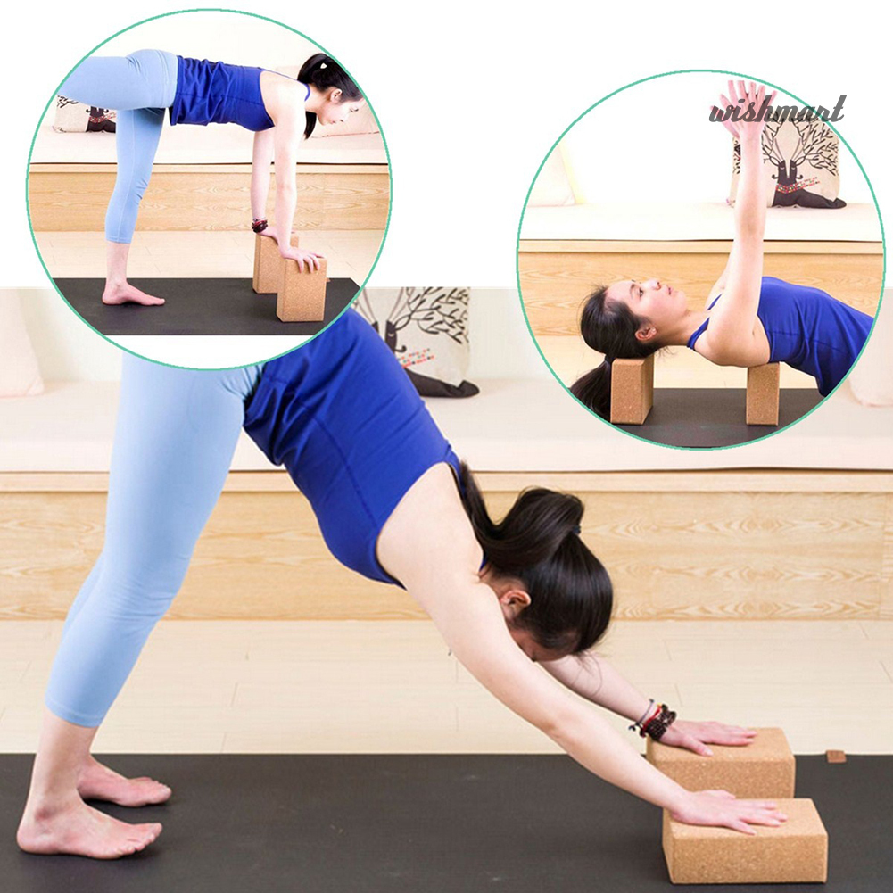 Gạch Hỗ Trợ Tập Yoga Tiện Lợi