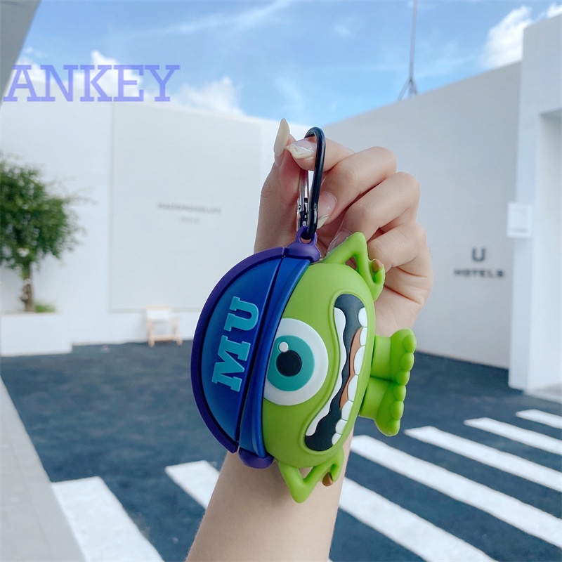 Case for Beats Studio Buds Vỏ silicon mềm chống thăm nước có dây móc treo bảo vệ cho