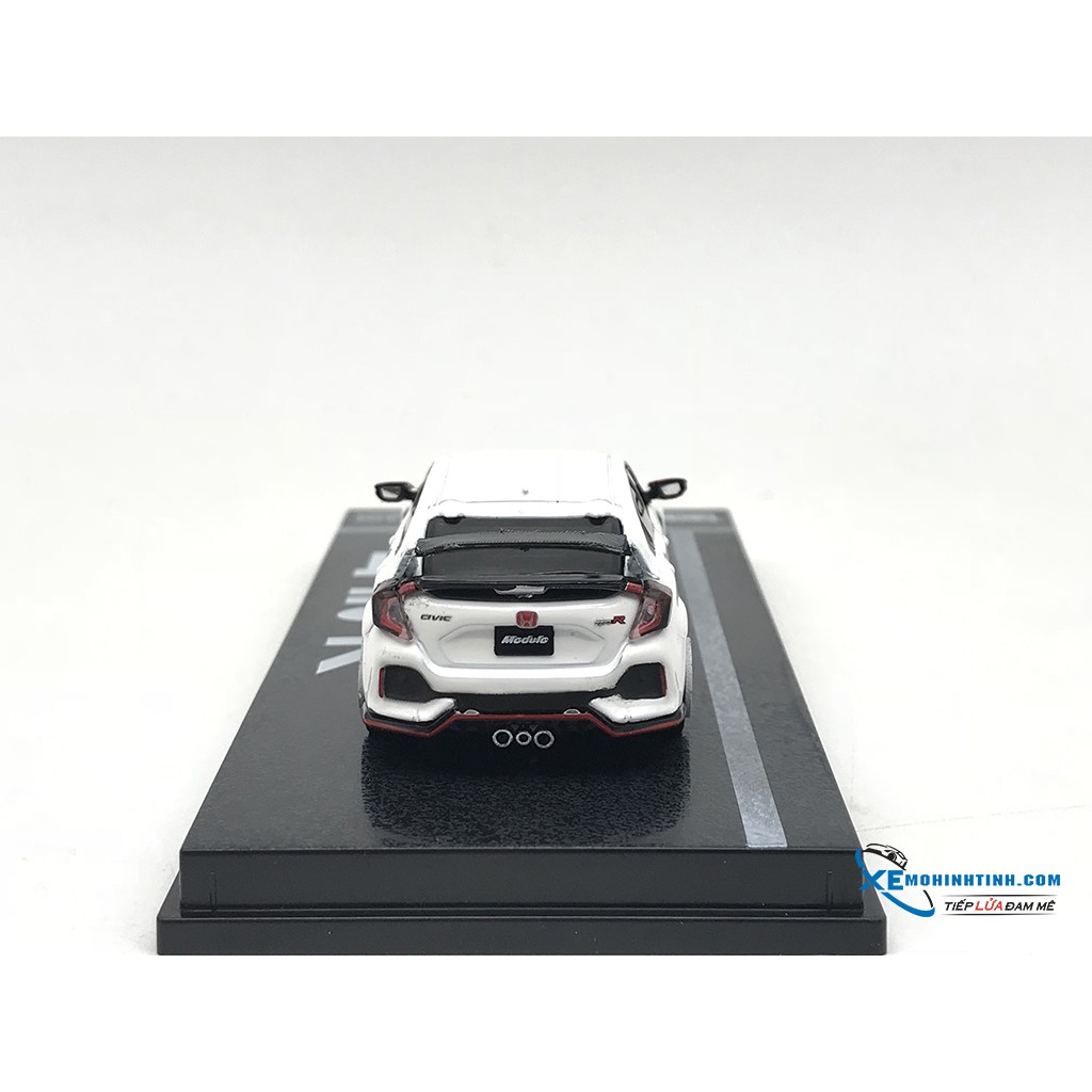 Xe Mô Hình Honda Civic Type R FK8 Modulo Version 1:64 Tarmac Works ( Trắng )