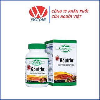 Organika Goutrin- giúp giảm lượng axit uric, giảm các triệu chứng đau nhức của bệnh Gút