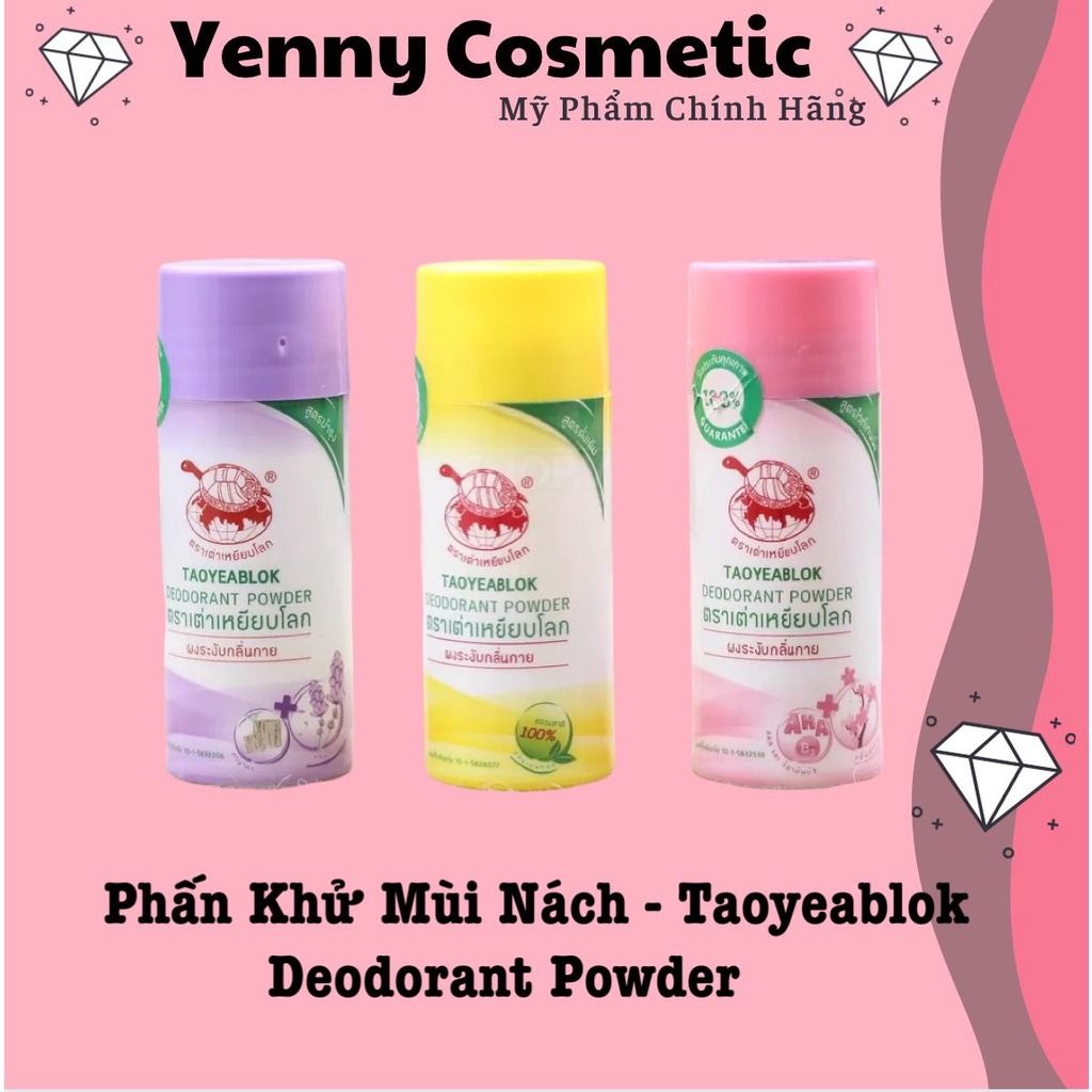 PHẤN KHỬ MÙI NÁCH - TAOYEABLOK DEODORANT POWDER