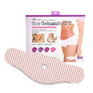 Miếng dán tan mỡ bụng spa gel patch 42°c hàn quốc