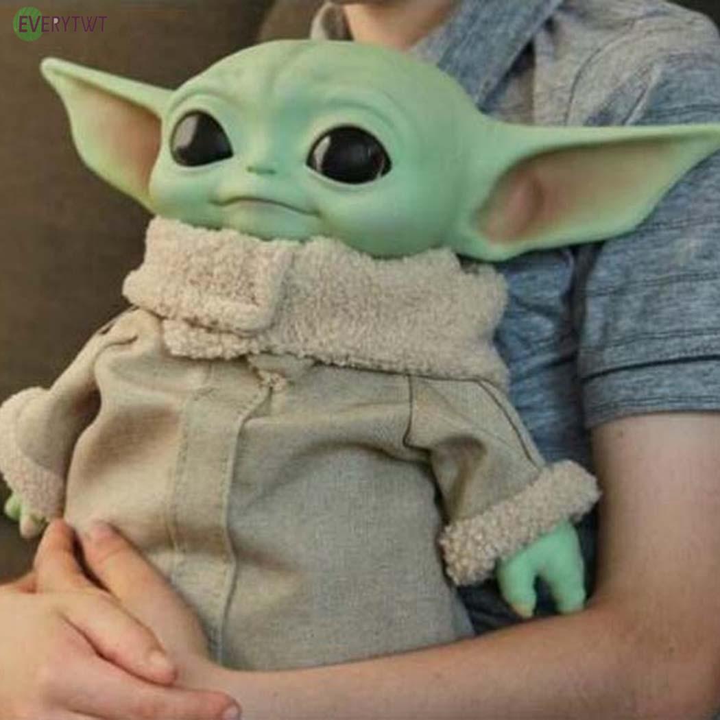 Thú Nhồi Bông Hình Yoda 25cm Đáng Yêu