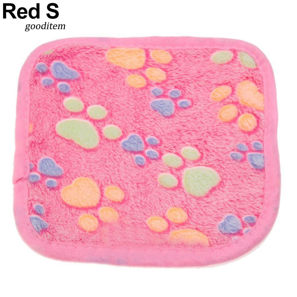 Tấm thảm nằm chất liệu bông mềm mại in hình dễ thương cho thú cưng