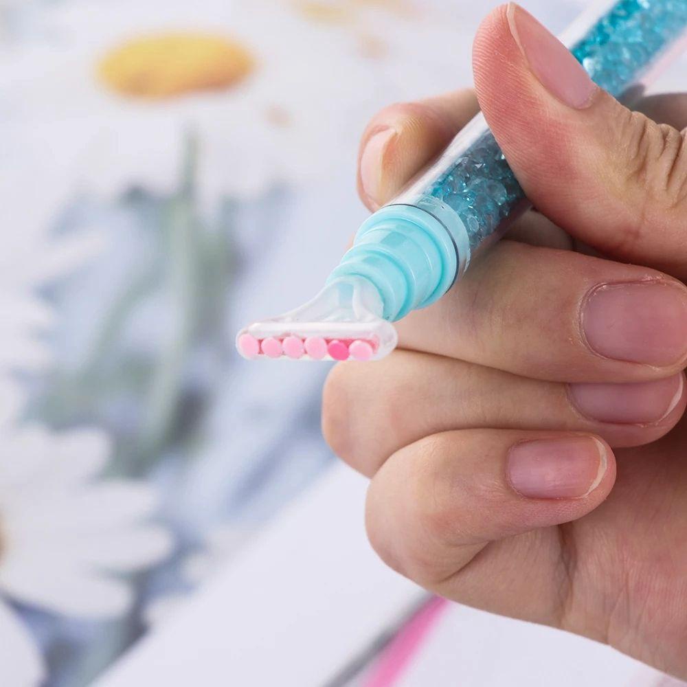 YIYU Bút Hai Đầu Dùng Thêu Tranh Thủ Công DIY