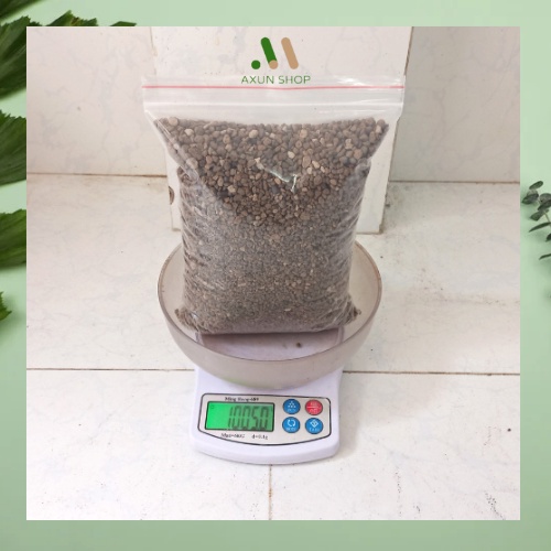 Đá bọt núi lửa pumice trồng sen đá xương rồng size 3 - 6mm túi 0,5kg 1kg tiện lợi