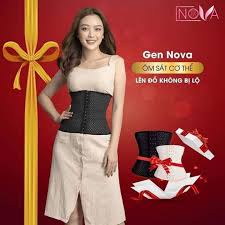Đai nịt bụng Nova - Nhập khẩu Nhật Bản - Đai cao 25 cm vừa vặn mọi thân hình. | BigBuy360 - bigbuy360.vn