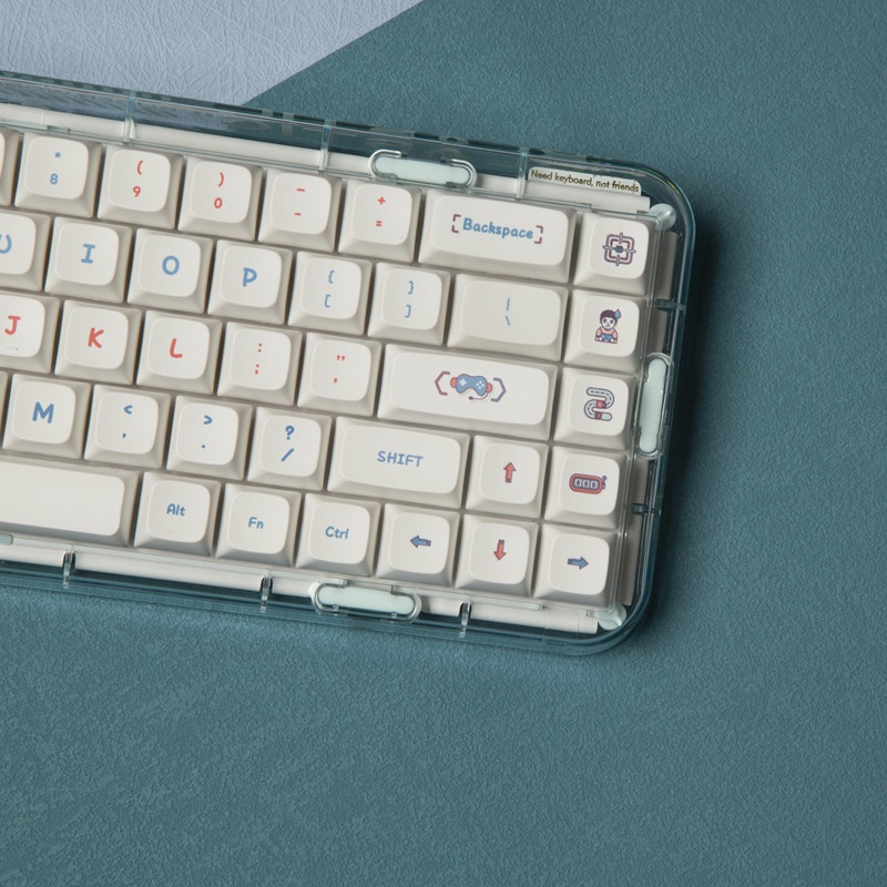 122 Key Video Arcade Keycap XDA Hồ sơ Phim hoạt hình Anime PBT Thuốc nhuộm phụ Bàn phím cơ học Keycap