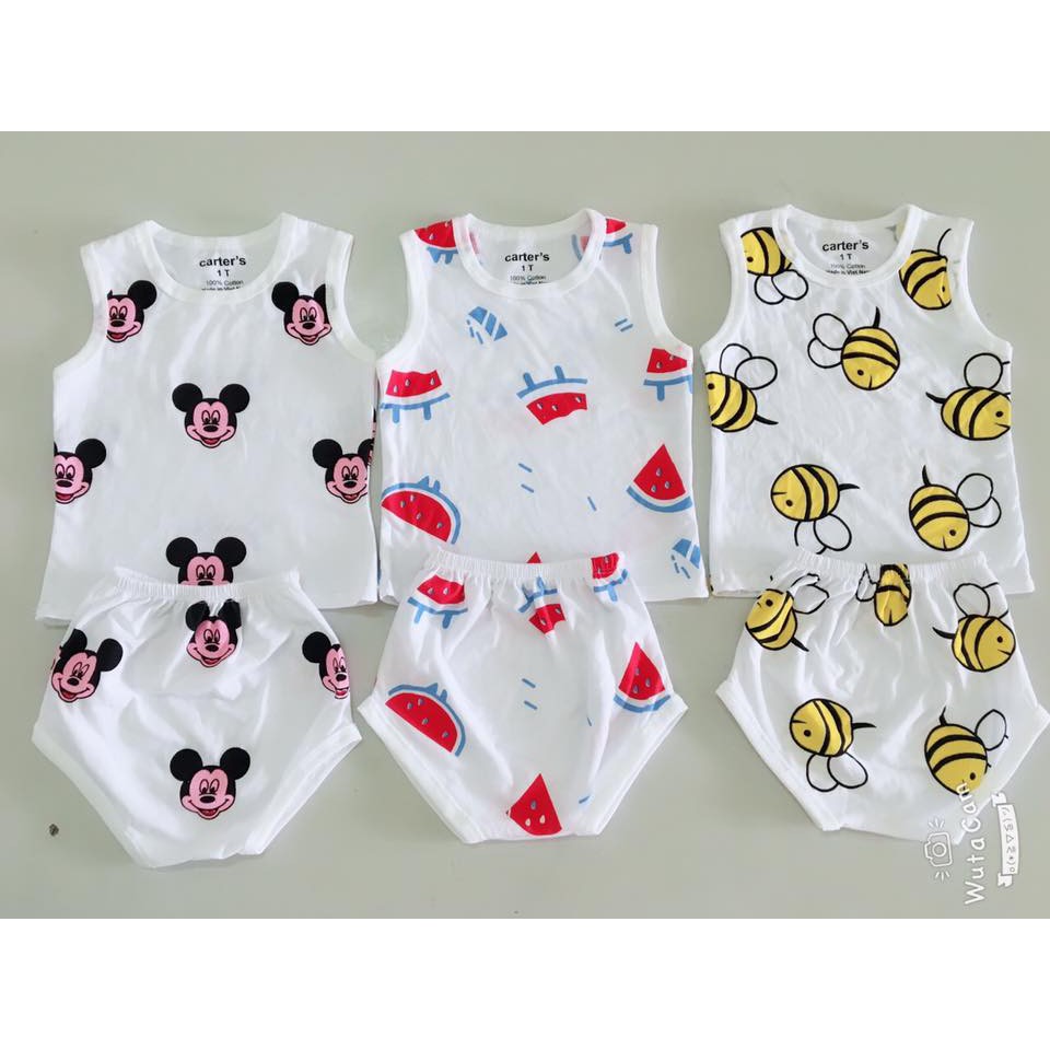 Bộ Body 100% cotton 4c dành cho bé trai bé gái