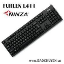 Bàn phím có dây Fulhen L411-chuột L102 hàng chính hãng. bảo hành 24 tháng