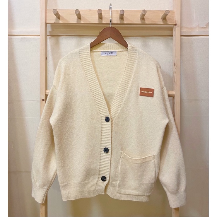 Áo khoác len cardigan tay dài mềm mịn dày dặn