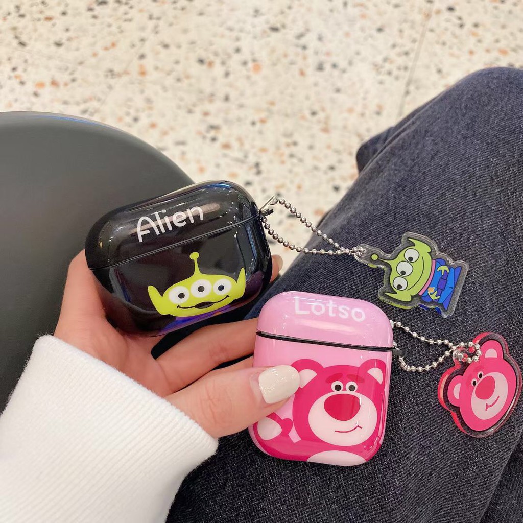 Disney Vỏ Bảo Vệ Hộp Đựng Tai Nghe Airpods 1 / 2 / 3 Hình Gấu Dâu Tây Đáng Yêu Dễ Thương | BigBuy360 - bigbuy360.vn