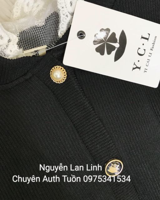 ÁO LEN CỔ REN