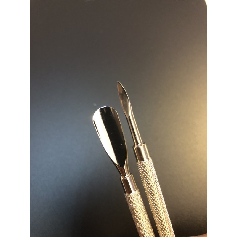 Cây Đẩy Da, Lấy Khoé Inox ( 2Đầu)