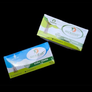 Khẩu Trang Y Tế 3 lớp MERIDAY - Bạch Tuyết (50cái - 1 hộp)