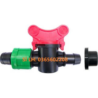 50 van khóa khởi thủy ống nhỏ giọt phi 16mm bao gồm ron
