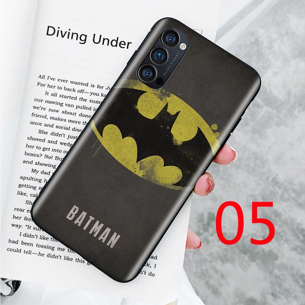 Ốp Lưng Mềm In Hình Logo Batman Cho Samsung Galaxy Note 8 9 20 Ultra A2 Core J7 Prime Pro