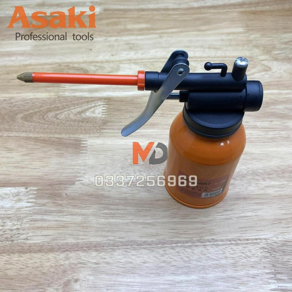 Vịt dầu sắt vòi cứng ASAKI Japan, bình châm dầu nhớt, bình xịt dầu , vịt dầu kim loại, bình châm dầu nhớt đa năng, chuyê