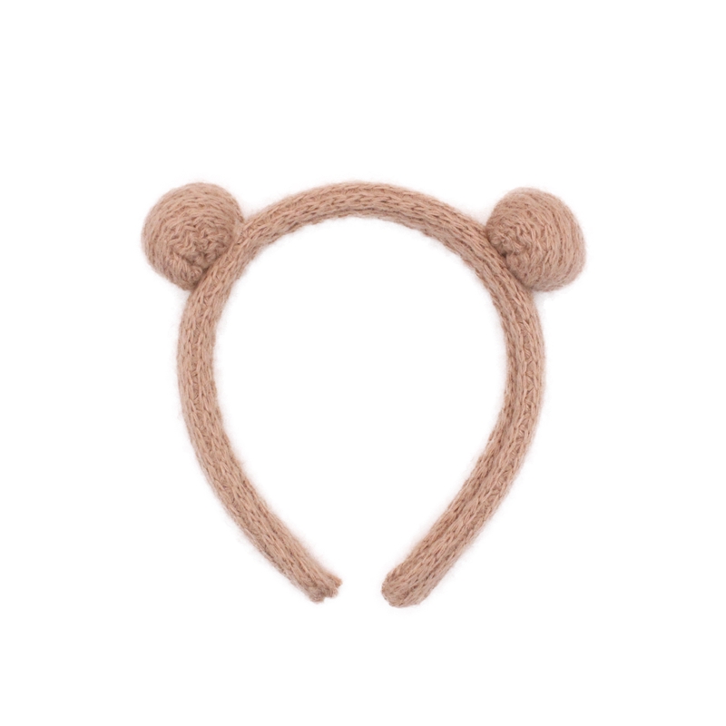 Băng Đô Cài Tóc J20112304 Vải Len Đáng Yêu Cho Nữ